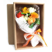 Load image into Gallery viewer, Eco-friendly soap flower bouquet packaging