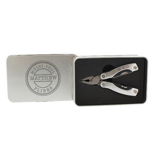Personalised Stamp Motif Stainless Steel Multifunctional Pliers Gifts for Dad