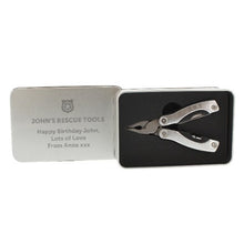 Load image into Gallery viewer, Personalised Shield Motif Stainless Steel Multifunctional Pliers Gifts for Dad 