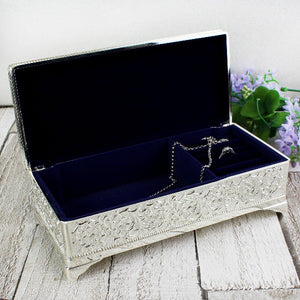 jewellery organiser-large jewellery box-jewellery boxes-travel jewellery box-engraved mirrored jewellery box-glass personalised jewellery box-personalised trinket box-personalised silver gifts for him-find me a gift-personalised laser engraved gifts