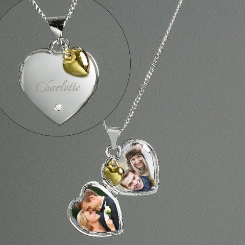 heart locket necklace-personalised locket-locket necklace with picture-gold locket-locket-necklace