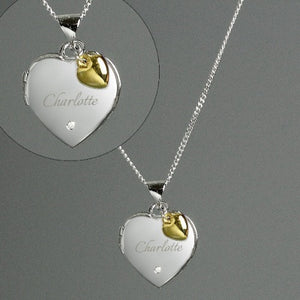heart locket necklace-personalised locket-locket necklace with picture-gold locket-locket-necklace