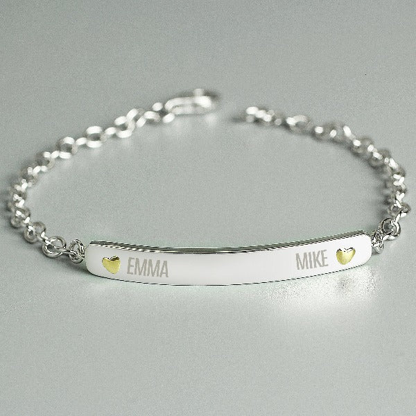 personalised-two-names-sterling-silver-and-9ct-gold-bar-bracelet-gifts-gift-ideas-for-married-couples-couples-gift-couple-gifts-for-anniversary
