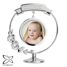 Load image into Gallery viewer, personalised-crystocraft-photo-frame-ornament-for-couples-gift-for-her-valentines-day-gifts-personalised-gifts-for-her-personalised-couples-gifts-personalised-newbon-gifts-baby-keepsakes-personalised-mothers-day-gifts-free-delivery