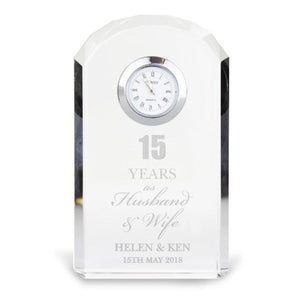 personalised-anniversary-crystal-clock-engraved-crystal-clock-gift-engraved-crystal-clock-gift-1st-wedding-anniversary-5-10-20-25-30-wedding-anniversary-as-retirement-birthday-fathers-day-just-married-wedding-mothers-day