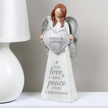Load image into Gallery viewer, Personalised Christmas Angel Ornament Gifts for Couples ¦ Christmas Gifts 