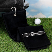 Load image into Gallery viewer, golf-gifts-personalised-golf-towel-special-gift-for-golfers-golf-gifts-for-men-best-golf-gifts-for-men-unique-golf-gifts-for-men-gifts-for-golfers-who-have-everything-golf-gifts-for-mens-uk-personalized-golf-gifts-for-him-golf-gift-ideas-for-him-uk