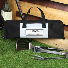 Load image into Gallery viewer, Personalised Classic Stainless Steel BBQ Kit Gifts ¦ Personalised Gifts 