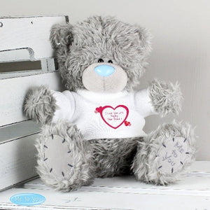 Personalised Me to You Bear Hearts-Personlised Teddy Bear Gifts-me to you teddy-me to you figurines-tatty teddy-me to you bears for sale-tatty teddy tesco-me to you clothing