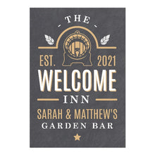 Load image into Gallery viewer, personalised welcome sign-welcome inn sign-pub signs for sale-personalised signs