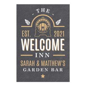 personalised welcome sign-welcome inn sign-pub signs for sale-personalised signs