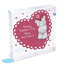 Load image into Gallery viewer, me to you bear-me to you-Personalised Me to You Valentines Crystal Token with Any Message-me to you bear-me to you-personalised gifts