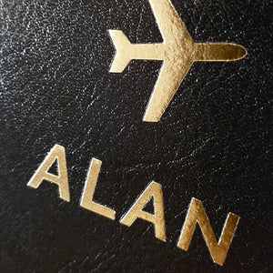 Personalised Passport Holders Set-Travel Luggage Tag Pouch For Couples