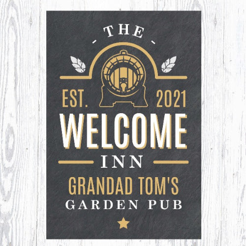 personalised welcome sign-welcome inn sign-pub signs for sale-personalised signs