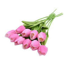 Load image into Gallery viewer, Real touch tulip stems for decorative vases and arrangements