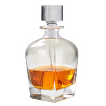 Load image into Gallery viewer, Stylish glass decanter for spirits