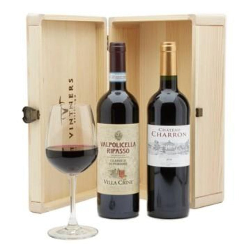 Red Duo Wine Gift Sets & Wine Hampers ¦ 2 bottles of Wine Gift Hamper 
