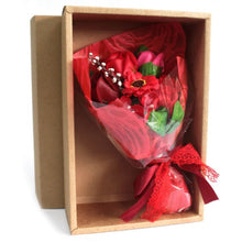 Load image into Gallery viewer, Eco-friendly soap flower bouquet packaging