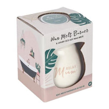 Load image into Gallery viewer, Luxury wax melt burner with scented melts for home fragrance