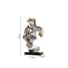 Load image into Gallery viewer, modern resin sculpture for desk or table