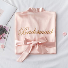 Load image into Gallery viewer, bride-bridesmaid-robe-dressing-gown-sexy-bridal-robes-bridesmaid-robes-uk-bridesmaid-robes-bridesmaid-dressing-gowns-bridesmaid-robes-bridesmaid-robe-sets