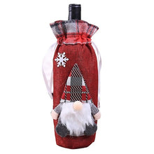 Load image into Gallery viewer, christmas-wine-bottle-cover-red-wine-bottle-cover-for-xmas-table-decor-christmas-stocking-gift-cover-santa-snowman-party-ornament-decor-table-xmas-uk-super-gift-online
