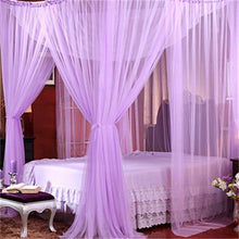 Load image into Gallery viewer, king size bed with mosquito net-mosquito net-mosquito net argos-mosquito net b&amp;m-mosquito net uk-mosquito net b&amp;q-window net