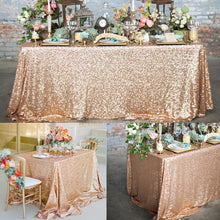 Load image into Gallery viewer, large sequin tablecloth-silver tablecloth-sequin tablecloth uk-sequin tablecloth hire-iridescent sequin tablecloth-silver sequin table runner