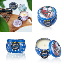 Load image into Gallery viewer, Portable tin candle perfect for travel or home use