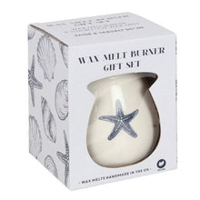Load image into Gallery viewer, Modern wax melt burner and melts set for home fragrance gifts