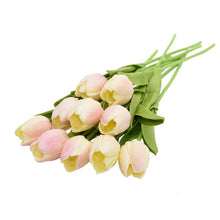 Load image into Gallery viewer, Artificial Calla Lily and tulip floral set for beautiful gift ideas