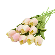 Load image into Gallery viewer, Tulips flowers real touch artificial tulips for office desk décor