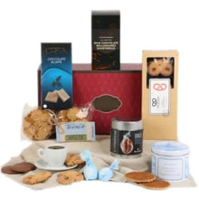 Load image into Gallery viewer, breakfast gift hamper with Italian coffee and treats