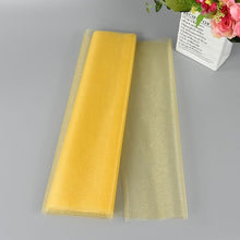 Load image into Gallery viewer, Organza fabric roll for bows and wedding favour wrapping