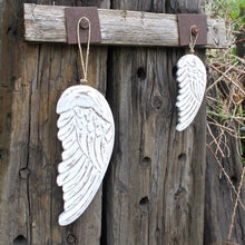 Load image into Gallery viewer, Hand Crafted Angel Wings-wooden angel wings for crafts-small wooden angel wings-large wooden angel wings to hang on wall-driftwood angel wings-angel wings carpentry facebook-angel wings