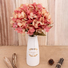 Load image into Gallery viewer, decorative hydrangea centrepiece for events
