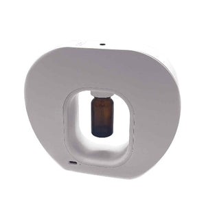 Compact flame diffuser humidifier for home and office use