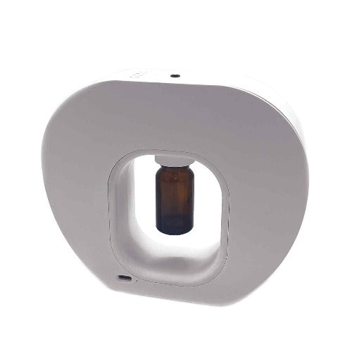 Compact flame diffuser humidifier for home and office use
