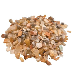 Healing stone chips for meditation and energy balance 