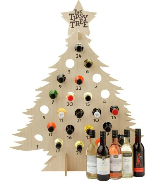 wine tipsy advent tree-tipsy tree advent calendar-tipsy tree prosecco advent calendar-sparkling fizz advent calendar-tipsy tree glamping-tipsy tree gin advent calendar-how to make gin alcohol at home-how to make gin alcohol