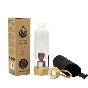 Angel quartz infused water bottle for positive energy