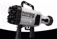 Load image into Gallery viewer, bubble machine-rocket boom bubble gun-bubble gatling gun uk-bubble gun toy-bubble gun blaster-big bubble gun machine