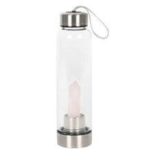 Load image into Gallery viewer, crystal-infused water bottle benefits-healing crystal water bottle-water bottle with crystal uk-best crystal water bottle-gemstone water bottle-healing crystal water bottle uk