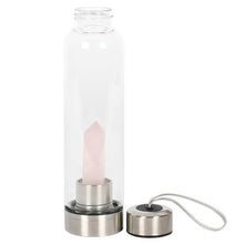 Load image into Gallery viewer, crystal-infused water bottle benefits-healing crystal water bottle-water bottle with crystal uk-best crystal water bottle-gemstone water bottle-healing crystal water bottle uk