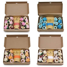 Load image into Gallery viewer, Relaxing soak spa box with bath salts and floral soaps