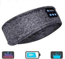 Load image into Gallery viewer, Comfortable Bluetooth eye mask with built-in headphones for sleeping