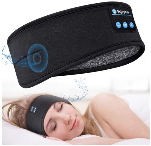 Wireless sleeping headphones perfect for travel, relaxation, and sleep