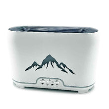 Load image into Gallery viewer, Essential oil atomizer diffuser with calming flame design