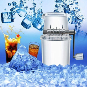 Manual Ice Blender, Ice Crusher, Ice Chopper Hand Shaved Ice Machine-Super Gift Online