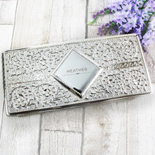 Load image into Gallery viewer, jewellery organiser-large jewellery box-jewellery boxes-travel jewellery box-engraved mirrored jewellery box-glass personalised jewellery box-personalised trinket box-personalised silver gifts for him-find me a gift-personalised laser engraved gifts-super gift online
